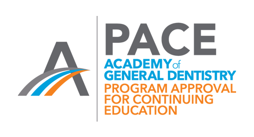 PACE Academy of General Dentistry Program Approval for Continuing Education logo